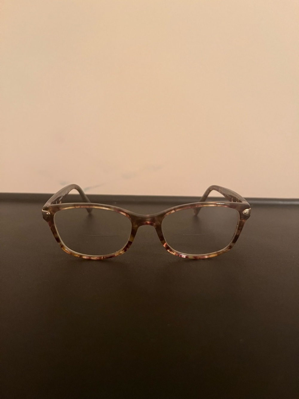 Coach Women's Tortoiseshell Cat-Eye Frame Glasses
